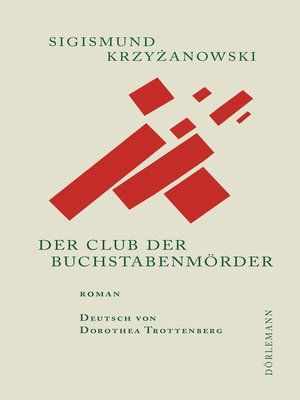 cover image of Der Club der Buchstabenmörder